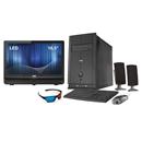 Computador CCE C23 com Intel® Dual Core, 2GB, 320GB, Gravador de DVD e Windows 8 + Monitor LCD LED AOC 18.5" Widescreen