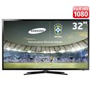 TV 32" LED Samsung F5500 UN32F5500A Full HD com Smart TV e Entradas HDMI e USB