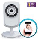 Câmera de Monitoramento D-Link DCS-932L Cloud IP Wirelles com Visão Noturna - Branca