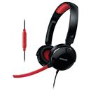 Fone de Ouvido Headset Philips Para Jogos em PC - Vermelho