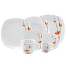 Aparelho de Jantar, Chá e Café La Vitta Tulipa LJ 845 - 42 peças