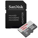 Cartão de Memória SanDisk 32GB Ultra ®microSDHC UHS-I para Android + 1 adaptador SD - SDSDQUA-032G-U46A