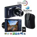 Câmera Smart EC WB30 Preto bivolt Samsung + Capa câmera digital Preto Samsung