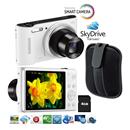 Câmera Smart EC WB30 16.2MP Branco Samsung + Capa câmera digital Preto Samsung
