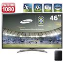 Smart TV 46" Slim LED Full HD Samsung UN46F5500 com Função Futebol com Social TV e Replay, Wi-Fi, Dual Core + HD Externo Portátil Samsung M3 1TB