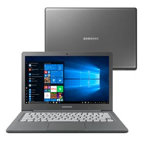 Notebook Samsung Dual Core 4GB 64GB SSD Tela Full HD 13.3 Windows 10 Flash F30 NP530XBB-AD1BR