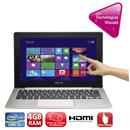 Notebook Asus VivoBook S200E-CT253H com Intel® Core™ i3-2365M, 4GB, 500GB, Leitor de Cartões, HDMI, Wireless, Webcam, Tela Touch 11.6" e Windows 8