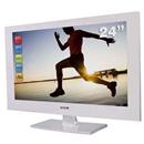 TV LED 24” HD CCE LN244W com Conversor Digital, Entradas HDMI e USB - Branca