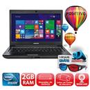 Notebook Positivo Unique S1991 3D com Intel® Dual Core™, 2GB, 250GB, Gravador de DVD, Leitor de Cartões, Webcam, LED 14" e Windows 8