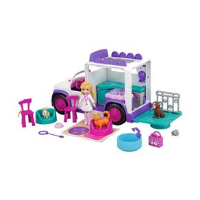 Brinquedo Mattel Veículo de Safari Pet Polly Pocket