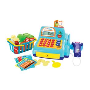 Brinquedo Caixa Registradora Multikids Creative Fun Azul BR386