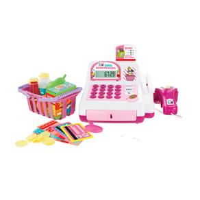 Brinquedo Caixa Registradora Multikids Creative Fun Rosa BR387