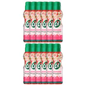 Limpador Cif Uso Geral Harmonizante Perfumes 450ml  12 Unidades