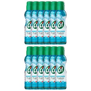 Limpador Cif Uso Geral Purificante Perfumes 450ml  12 Unidades