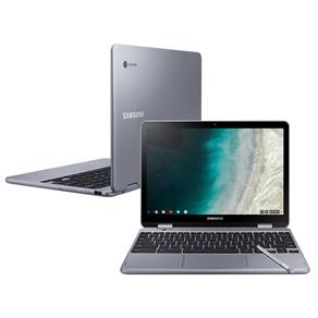 Notebook 2 em 1 Samsung Intel® Dual-Core 4GB 32BG Tela 12.2 Google Chrome OS Chromebook Plus XE521QAB-AD1BR