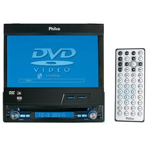 DVD Automotivo Philco PCA610 c/ Tela 7", Entrada Mini USB e Slot p/ Cartão