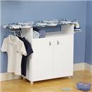 Balcão p/ Passar Roupa Ditália MP-50 c/ 2 Portas - Branco