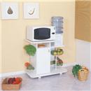 Balcão para Micro-ondas c/ Fruteira Ditália mf15 - branco
