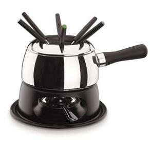 Conjunto p / Fondue Forma Cerv&iacute;nia Panela Inox 12 Pe&ccedil;as - cod. 70473