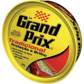 Cera Grand Prix Tradicional Prote&ccedil;&atilde;o e Brilho - 200g - cod. 60926 - PontoFrio.com