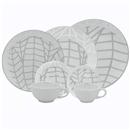 Aparelho de Jantar, Chá e Café Oxford Coup Silver Moon EM42-4985 - 42 Peças