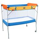 Berço Tubline Letícia 5500/N12 - Azul/Laranja 