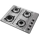 Cooktop a Gás 4 Bocas Fogatti 400i - Inox