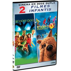 DVD - Cinema em Dose Dupla: 2 Filmes Infantis: Scooby - Doo e Scooby - Doo Monstros a Solta - cod. 54949