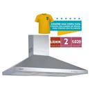 Coifa de Parede Cata V6790 Push Boton - 90 cm - Inox