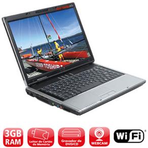 Notebook Semp Toshiba IS - 1462 c / Intel Core 2 Duo, 3GB, HD 160GB, LCD 14 &acute; , Wireless e Windows - cod. 65715