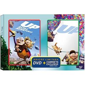DVD - UP: Altas Aventuras: Edi&ccedil;&atilde;o Limitada + Camiseta Exclusiva - cod. 66041