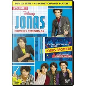 DVD - Jonas 1&ordf; Temporada - Volume 1 + CD Disney Channel Playlist - cod. 66090