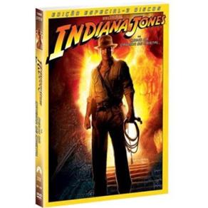 DVD - Indiana Jones e o Reino da Caveira de Cristal: Edi&ccedil;&atilde;o Especial - Duplo - cod. 66803