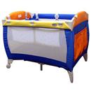 Berço Sacola Tubline Verona 5550/N12 - Azul/Laranja/Amarelo