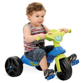 Triciclo Bandeirante Kid Cross 628 - Azul - cod. 222216