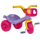Triciclo Bandeirante Mototico Gatinha Leva Boneca 808 c/ Cadeirinha p / Boneca - Lilás