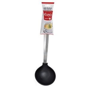 Concha Terrina Euro Home de Silicone SL8546 - Preto / Inox - cod. 42785