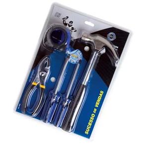 Kit Hobby Fender 6000 c / 5 Pe&ccedil;as - 1 Martelo, 2 Chaves, 1 Alicate e 1 Trena - cod. 302320