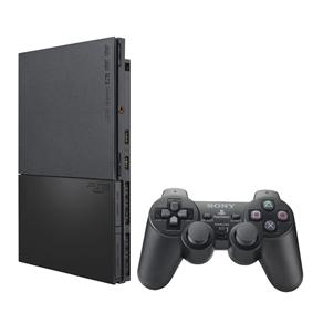Console Sony PlayStation 2 Slim + 2 Controles Sony + Memory Card 8MB Sony