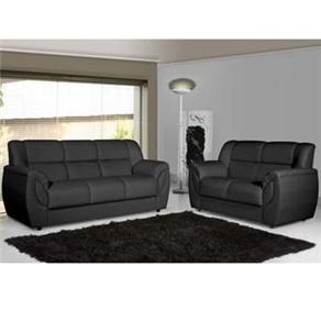Sof&aacute; 2 e 3 Lugares American Comfort Dallas 4200 / 182 - Preto - cod. 43925