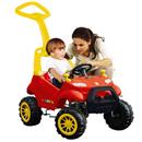 Carro Bandeirante Smart Car 2 em 1 468 - Vermelho/Amarelo