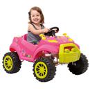 Carro Bandeirante Smart Car 2 em 1 469 - Rosa/Amarelo