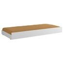 Cama Auxiliar de Solteiro Multimóveis Multidecor 354 - Branco e Preto