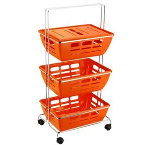 Carrinho Multiuso OU Organize CM 770 Laranja - cod. 47211