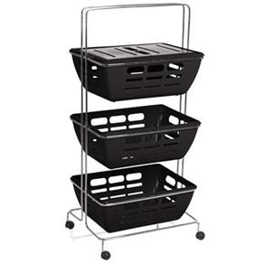 Carrinho Multiuso OU Organize CM 770 Preto - cod. 47212