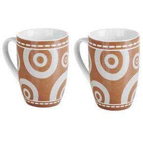 Caneca Inova Savana D147132 c / Maleta Marrom - 370 ml - cod. 308421