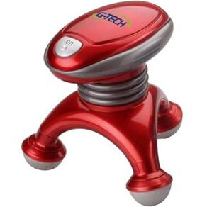 Massageador Port&aacute;til G - Tech Handy Power - Vermelho - cod. 23513