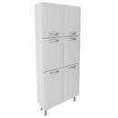 Paneleiro Duplo Itatiaia Premium c/ 6 Portas Branco