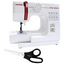 Máquina de Costura Janome Sew Mini 525 - Branca + Tesoura Multiuso 7" Tramontina