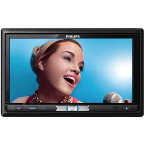 DVD Automotivo Philips CED1700 c/ Tela 7", Entrada USB, Slot p/ Cartão e Bluetooth